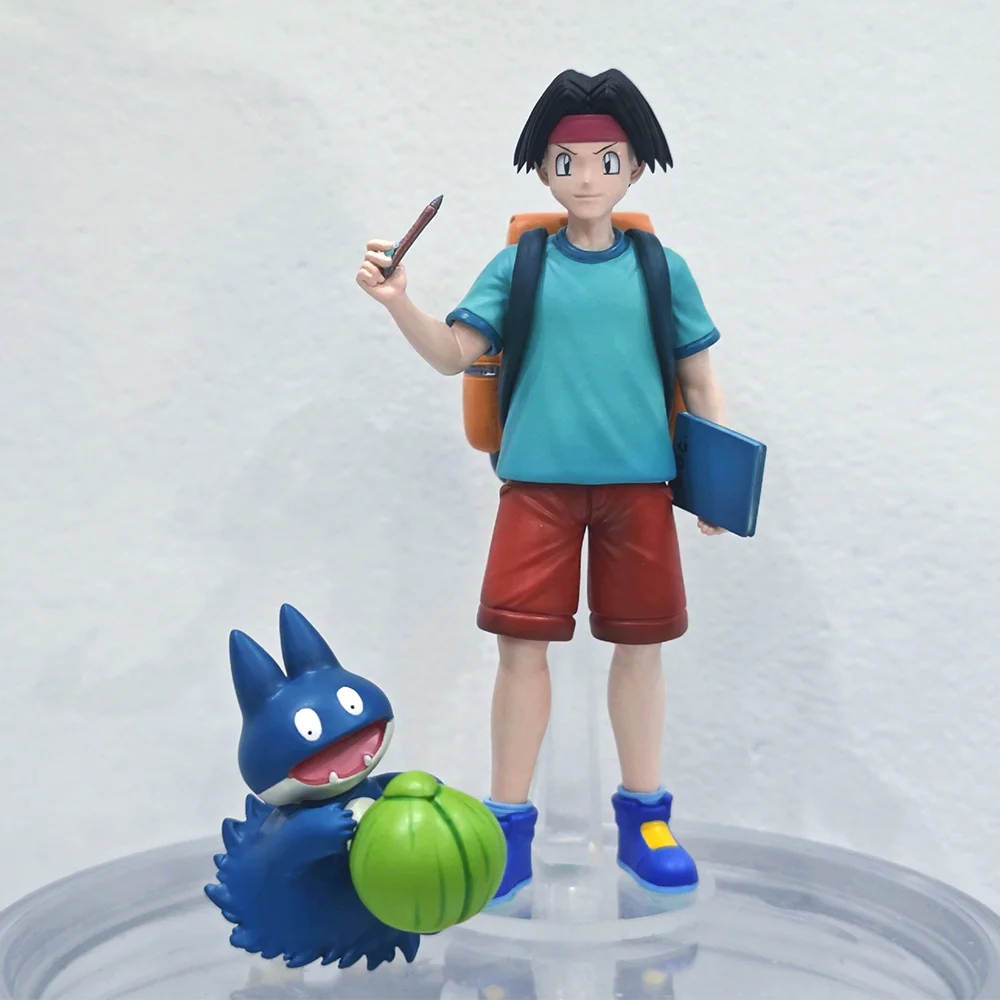 1/20 Scale Anime Pokemon Figures Tracey Sketchit Action Figures Figurine Pokemon Gk Model Desk Decor Collect Toy Birthday Gift