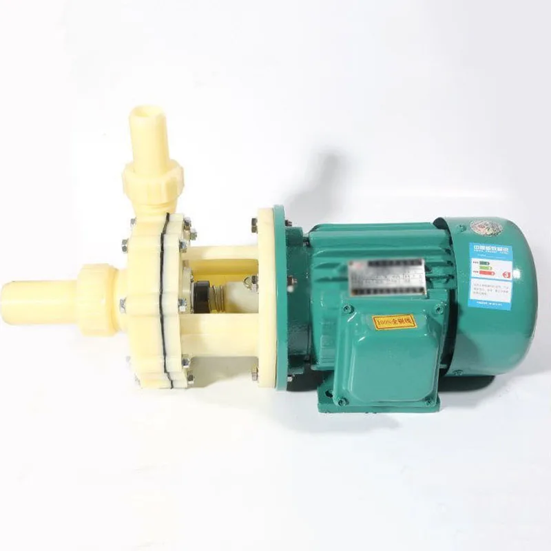 Acid Alkali Resistant 103 Type 750W Self-Priming Centrifugal Pump Engineering Plastic Anti-Corrosion Pump For Seawater Transfer