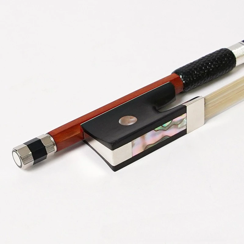 Violin Bow BOV-800 *** Bow Pure Ponytail Bow Hairy Round Rod 1/2/3/4/4