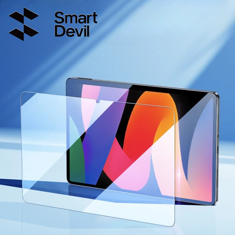 

SmartDevil Screen Protector for Redmi Pad 2 HD Clear Tempered Glass Glass Film for Redmi Pad 2 Pro K Pad Smooth Anti-fingerprint