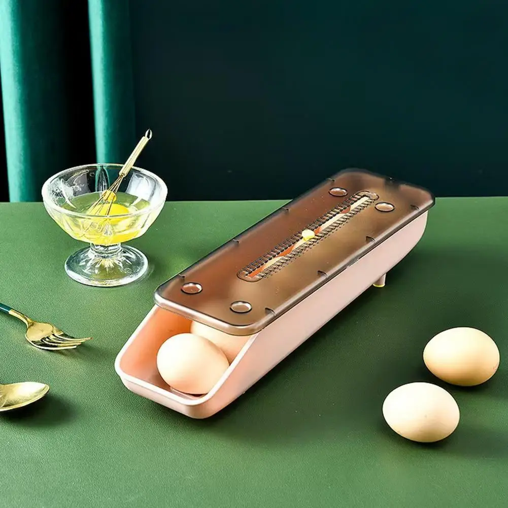 Multi-layer Egg Storage Rack Refrigerator Egg Rack Refrigerator Egg Storage Box Capacity Stackable Organizer Non-slip Design