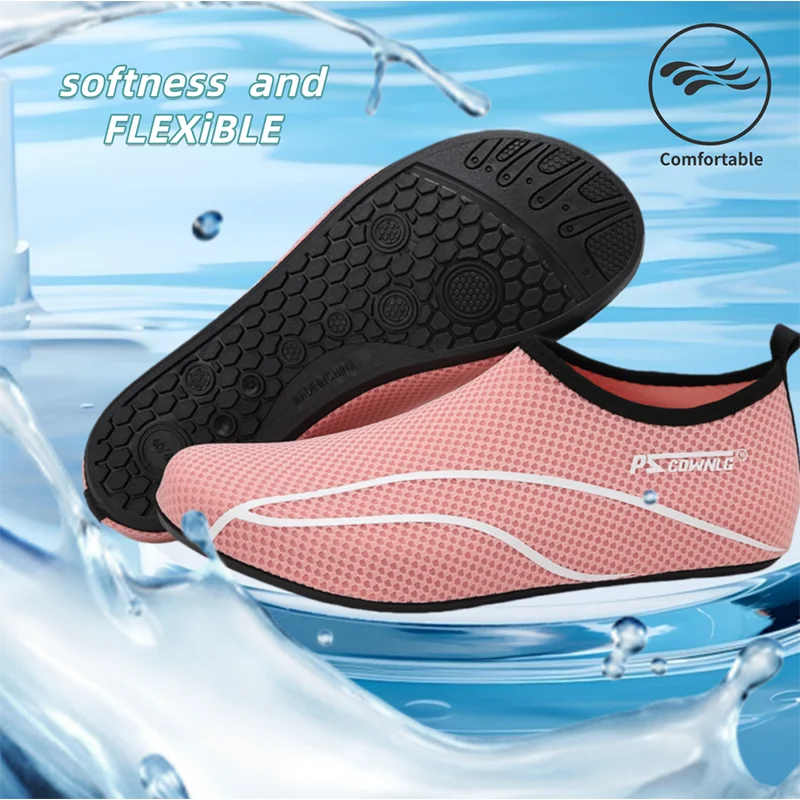 Diving Shoes Women Aqua Shoes Men Beach Swimming Water Sport Socks Barefoot Sneaker Fitness Dance Swim Surfing Snorkeling Shoe