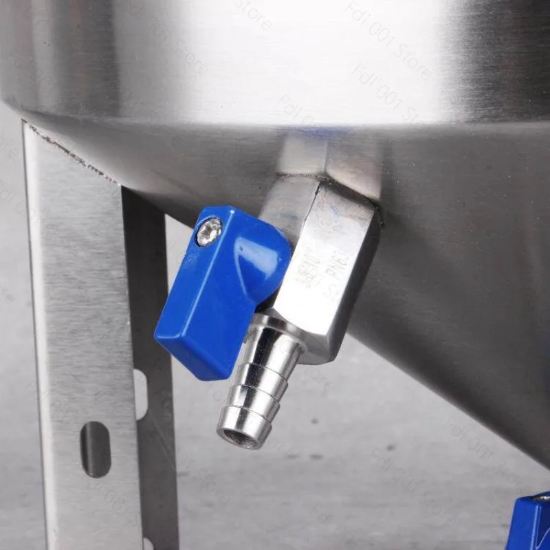 Household Commercial Beer Fermentation Tank 304 Stainless Steel Conical Bottom Barrel With Temperature Control Function