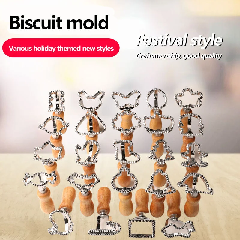 Cortador de masa multifuncional de aleación de aluminio, para galletas, Pizza, Pasta y raviolis, molde cuadrado para hornear y herramienta de pastelería