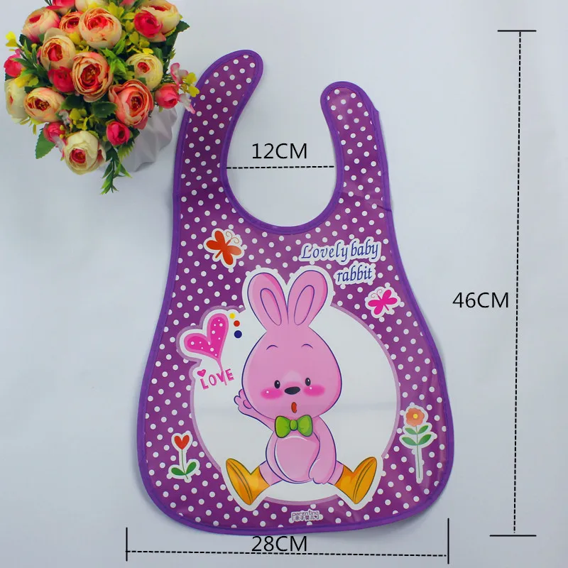 Adjustable Cartoon Animals Baby Waterproof Colorful Infant Bib Sleeveless Bibs Children Long Sleeve Apron Coverall Feeding Apron