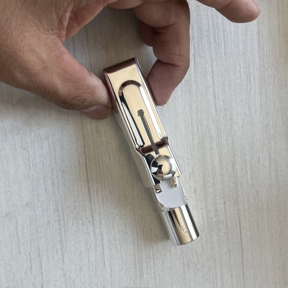 High Quality Sax Mouthpiece Mouthpiece High Quality Professional Size 5 6 7 8 9 Metal Mouthpiece Silver Tenor Soprano Alto Sax
