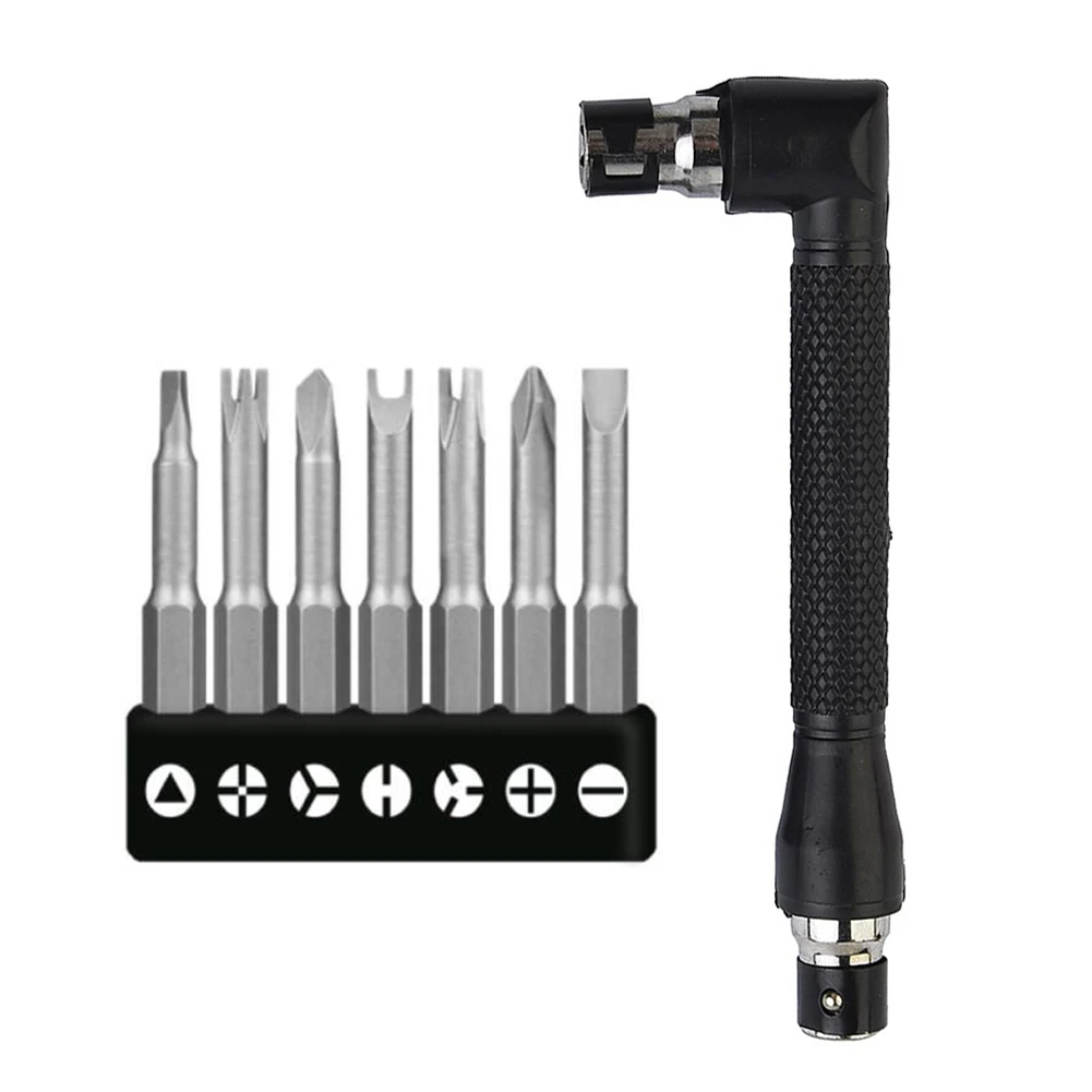 Special Head Screwdriver Set with L Type Wrench Handle and 1 4 Inch Hex Shank for Home Repair DIY and Professional Use