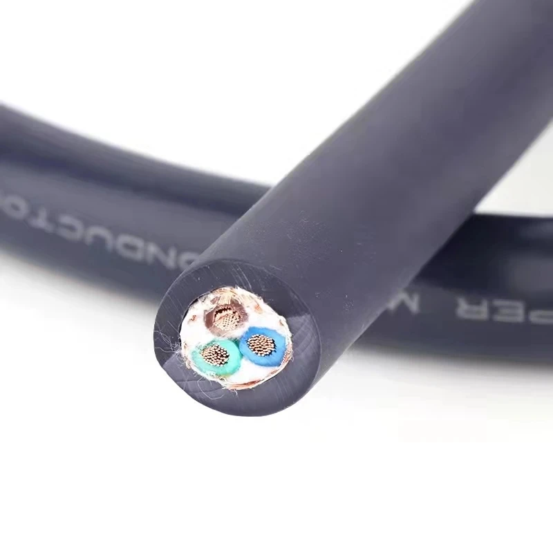 Hi-End Furukawa T1 5N OFC  copper multi conductor power wire cable for DIY audiophile amplifier CD Player Power cable bulk wire