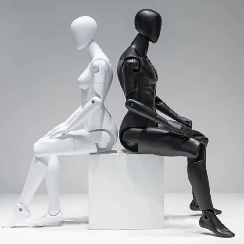 HM03 New movable mannequin articulated arms legs mannequin flexible movable joints mannequin