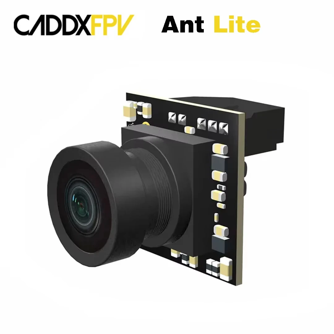 Analog Nano FPV Camera CADDX Ant Lite 1.7g  1200TVL FOV165 Global WDR PAL NTSC Switchable 14X14mm for FPV Tinywhoop Drone