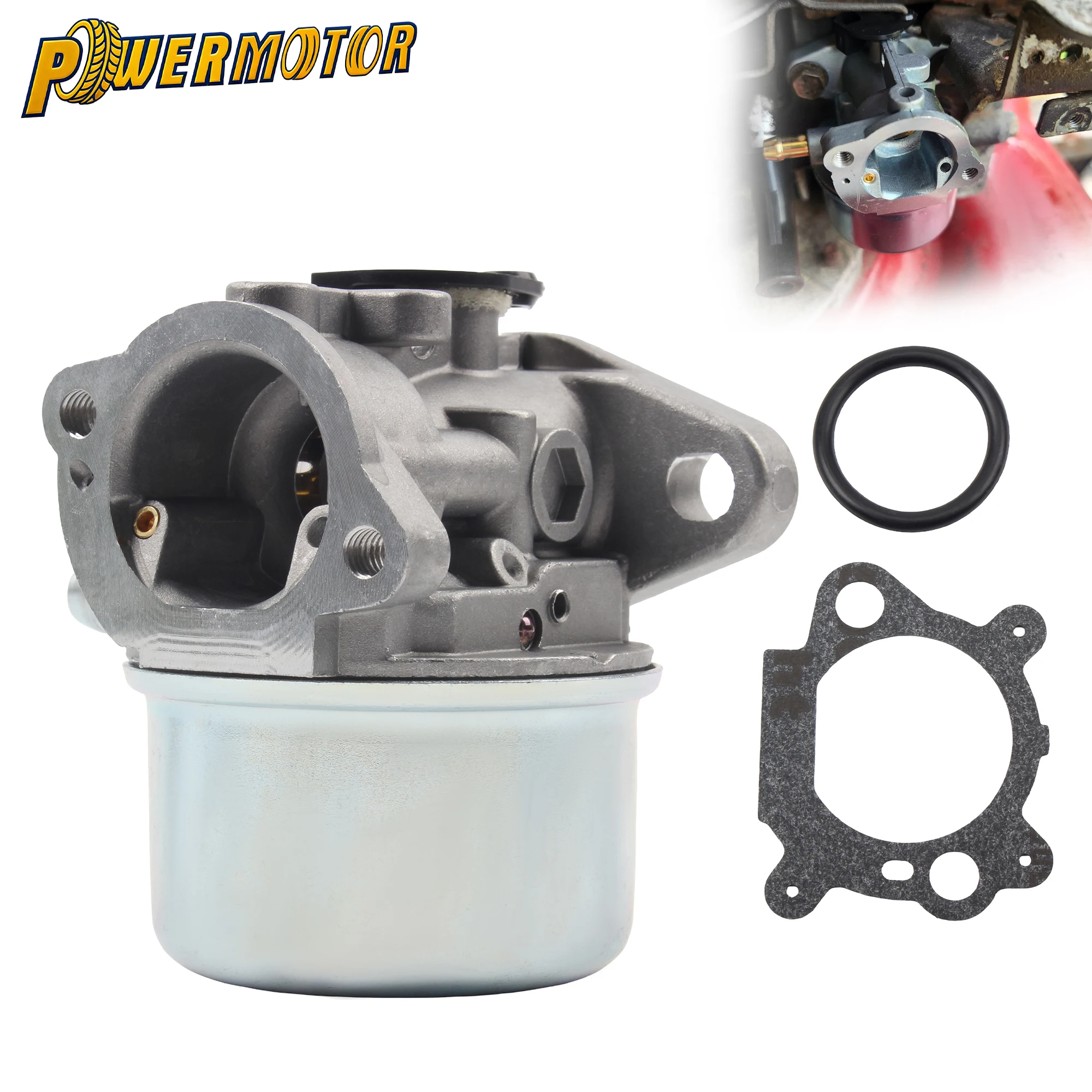 

799868 Carburetor Carburetor For Briggs & Stratton 122000 Series Engine Carb Replaces 498170 497314 497347 497586 498254 497410