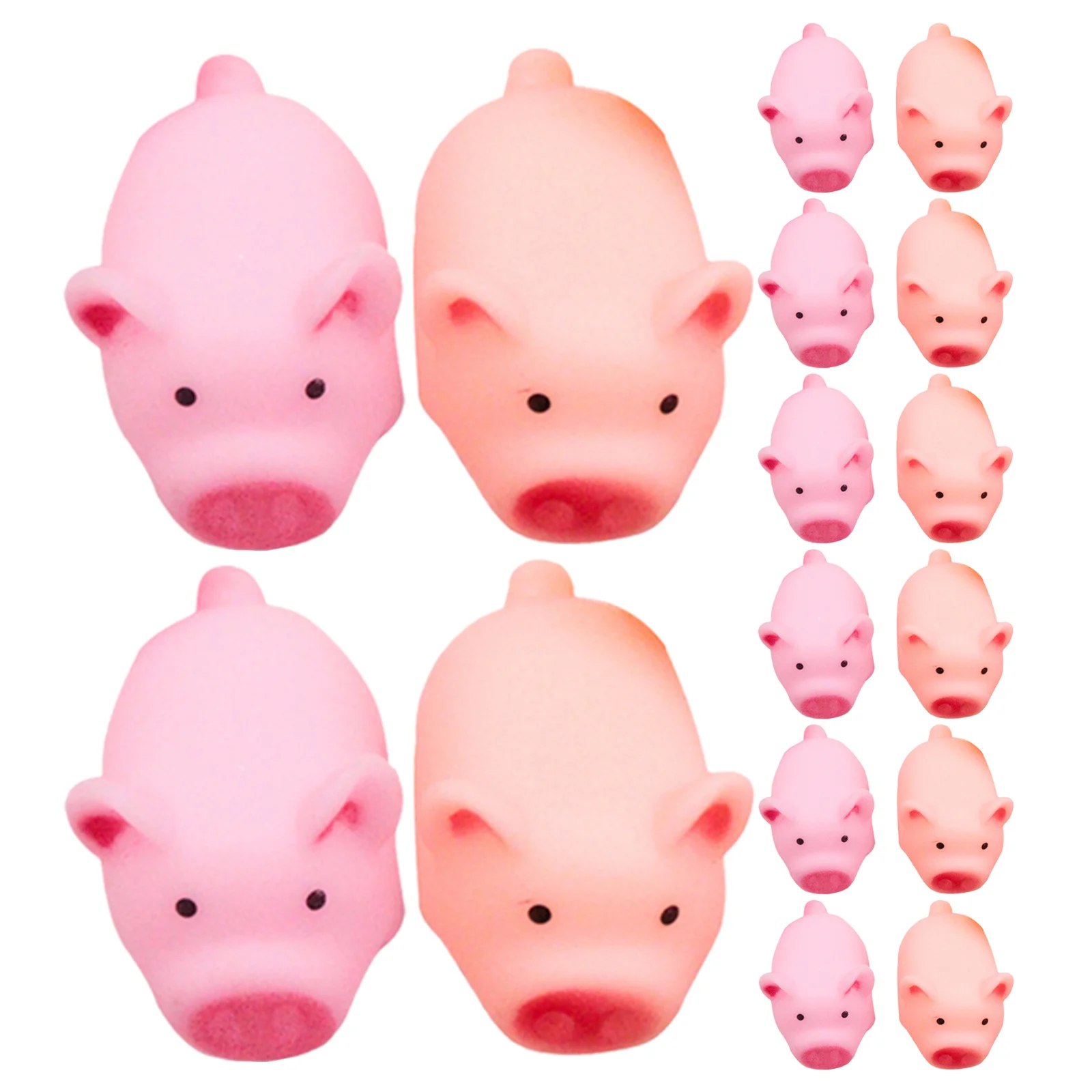 40 قطعة حمام الطفل لينة صار خنزير الحيوان مجموعة للأطفال حديثي الولادة ، لعبة مائية اسفنجي صغيرة ، هدايا الحفلات لعيد ميلاد الهالوين #3