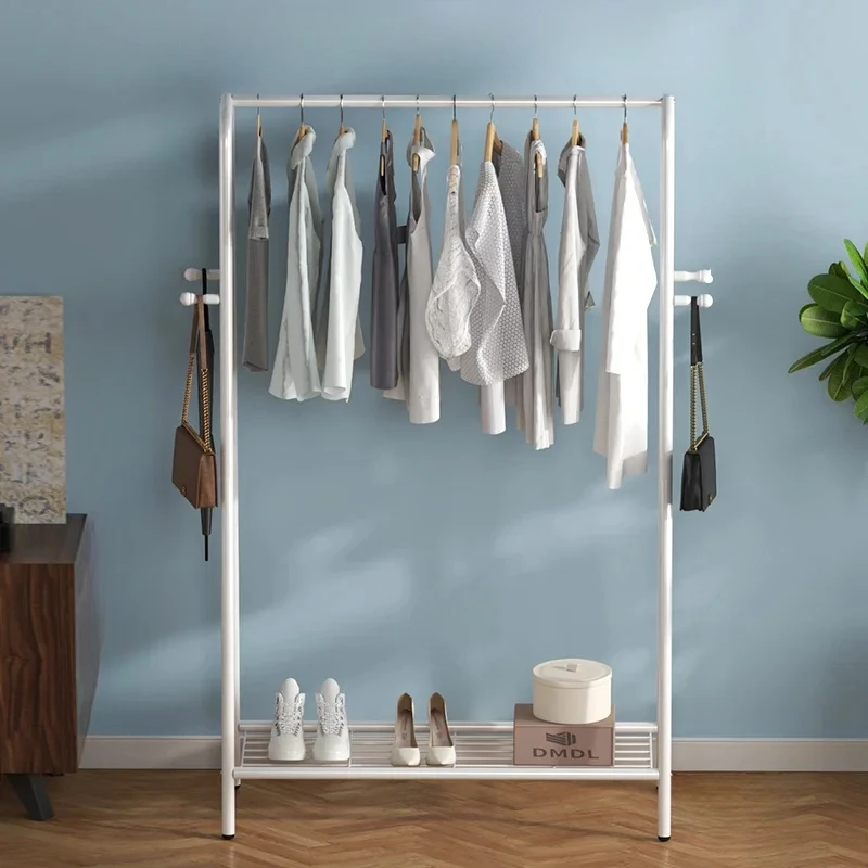 

Hanger Earring Coat Rack Floor Standing Design Modern Hallway Metal Rack Foldable Bedroom Storage