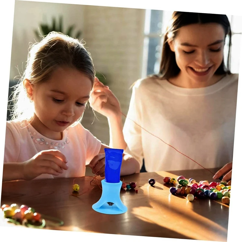 Supporto per bottiglia di colla in plastica supporto per colla Versatile per supporto per bottiglia di colla Base stabile antiscivolo facile da pulire, facile da usare durevole