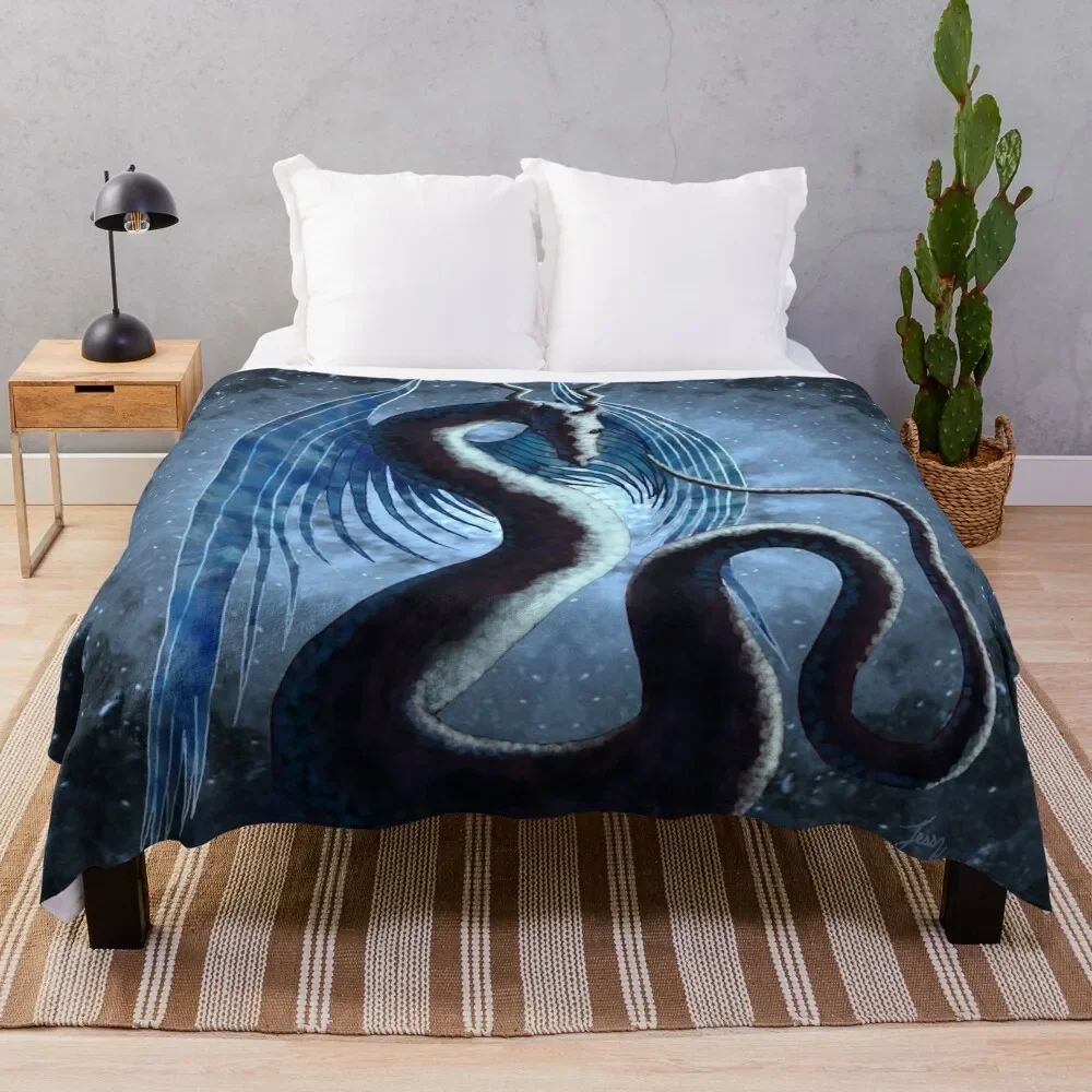 Divine Beast Throw Blanket Luxury Throw Summer Retros Nap Blankets