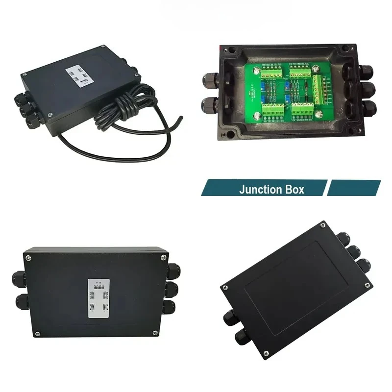 Multi-way junction box 3 4 6 road combination 1 metal waterproof weighing sensor junction box DY-JXH