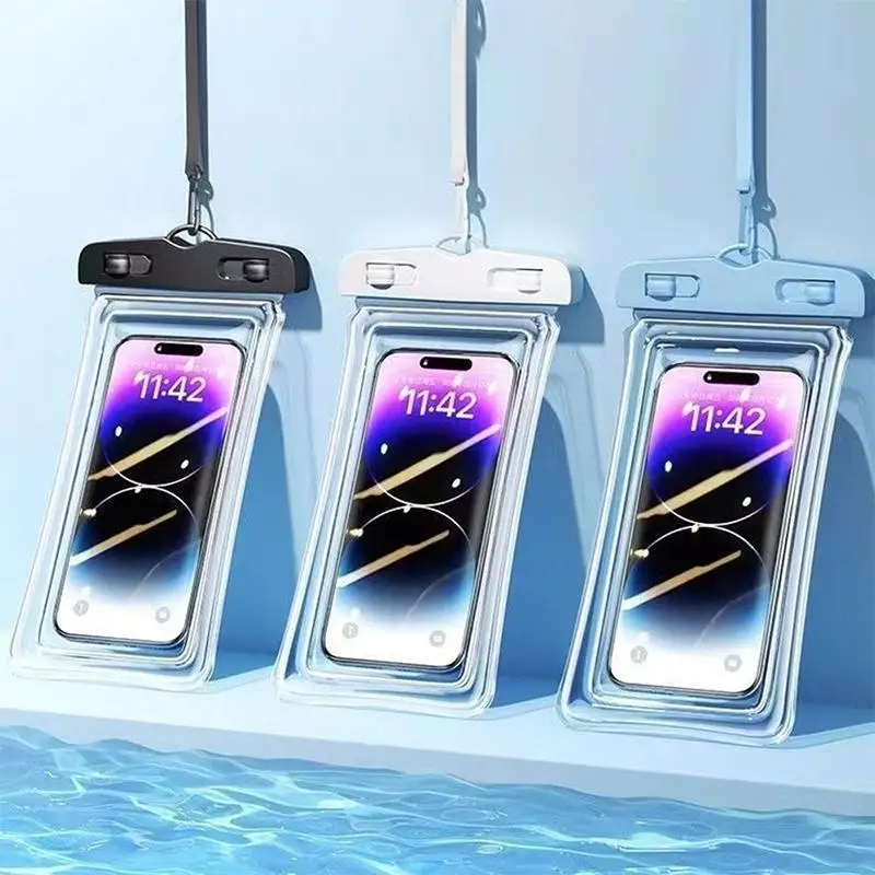 Universal SelfSealing Waterproof Phone Bag Touch Screen Pouch for Outdoor Water Sports Beach and Pool Use