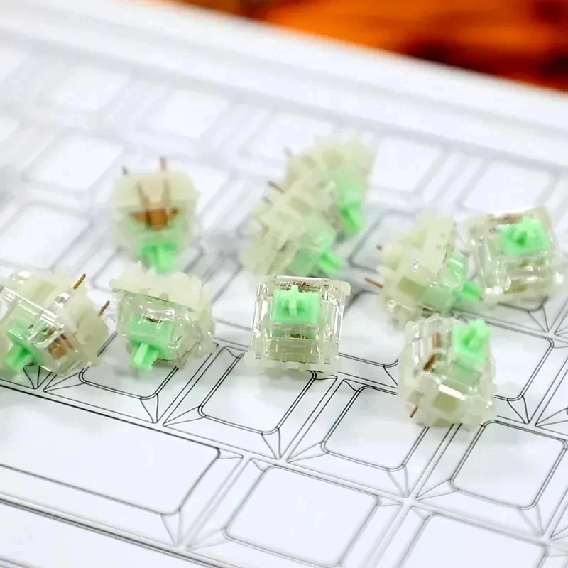 Gateron Kangoeroe Schakelaar Mechanische Toetsenbord Tactiele Schakelaar 5pin 59G Hot Swappable Mechanische Schakelaars Voor Toetsenbord