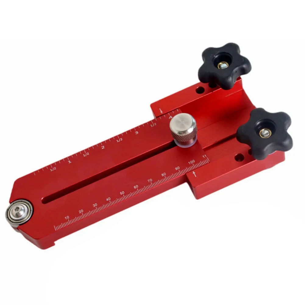 

Aluminum Alloy Workbench Fixing Tool Fast Cutting Stock Guide Suitable for Carpentry Workbench Standard T Track