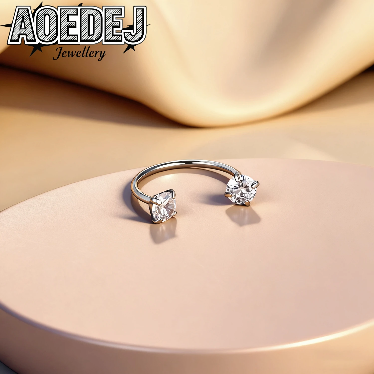 

AOEDEJ 10 шт./лот, 20G, титановые кольца для носа ASTM F136, унисекс, с цирконом, для пирсинга септума, в форме подковы, для ушей, хеликса, губ