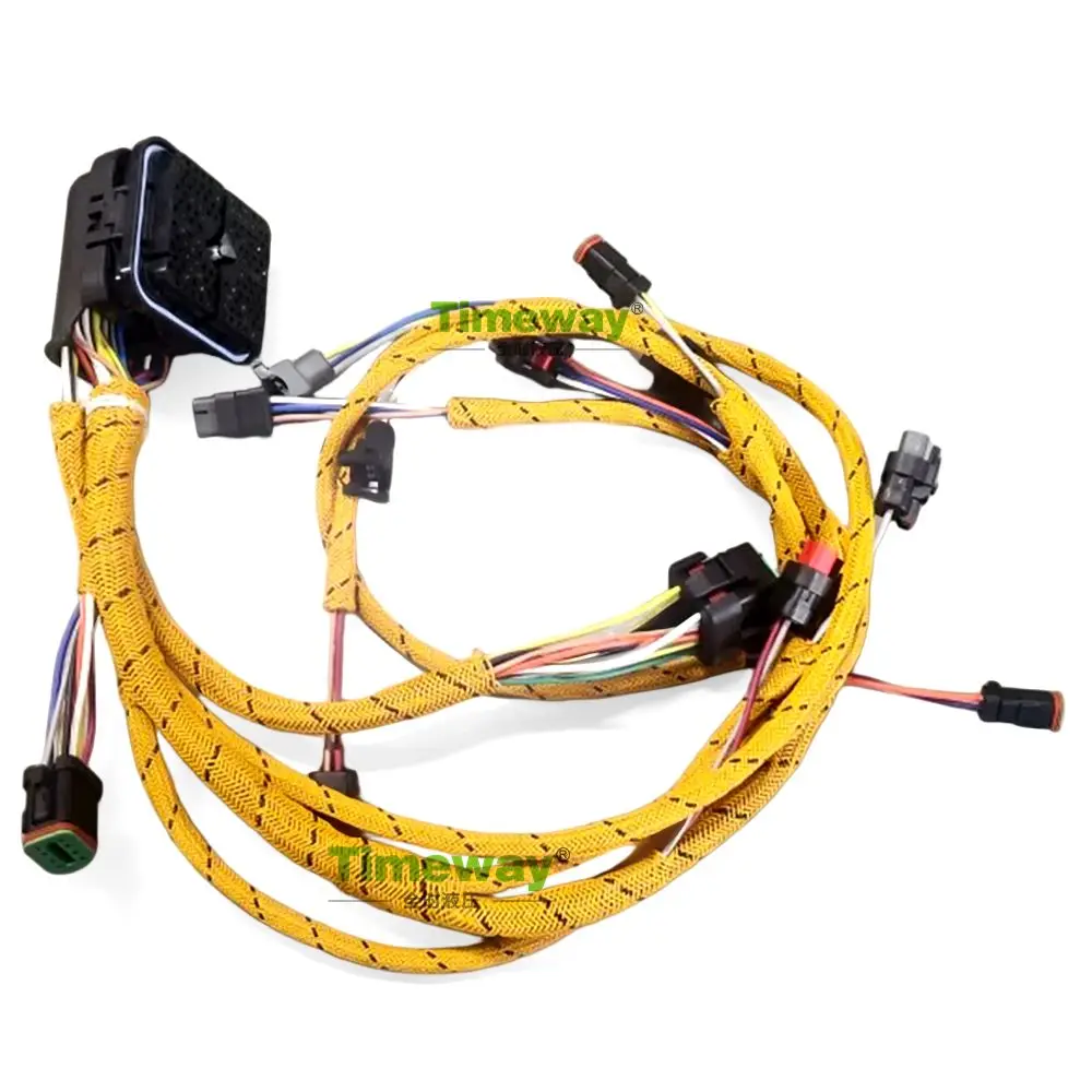235-8202 Excavator Engine Wiring Harness Old Version For CAT 330D 336D C9 Electronic Fuel Injection Engine