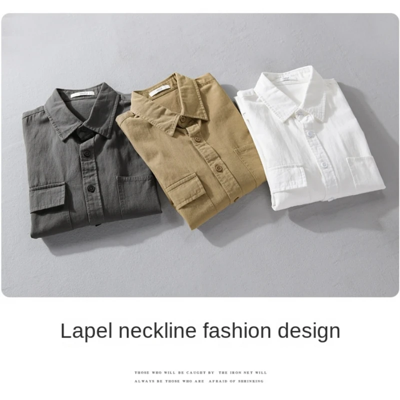 Summer Men's Shirt New Shirts Work Shirt Luxury Men's Clothing Promotion Korean Popular Clothes Man Short Sleeve Shirt Tiki Mens