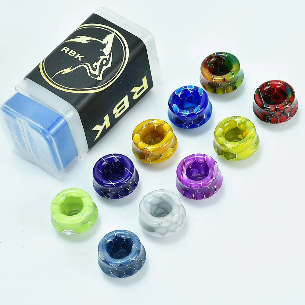 Wolfcoolvape 510 طرف بالتنقيط vape ملحقات السجائر الإلكترونية الراتنج 510 mtl طرف بالتنقيط لـ dvarw mtl cl rta/mtl rta