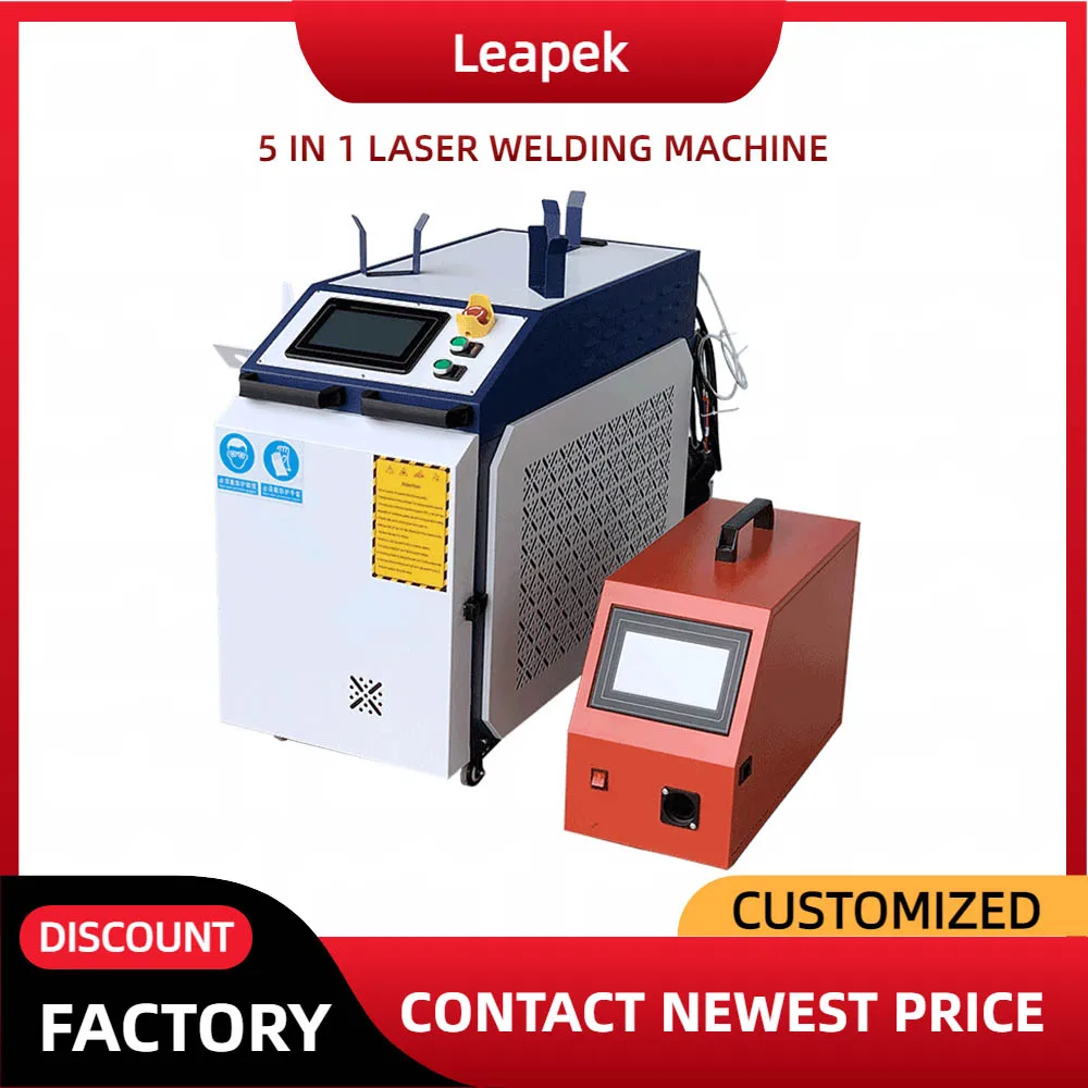 3KW 3000W 3 / 4 / 5 in 1 Laser Cleaning Cutting Welding Machine Multi Function Weld Aluminium / Titanium Laser Welder