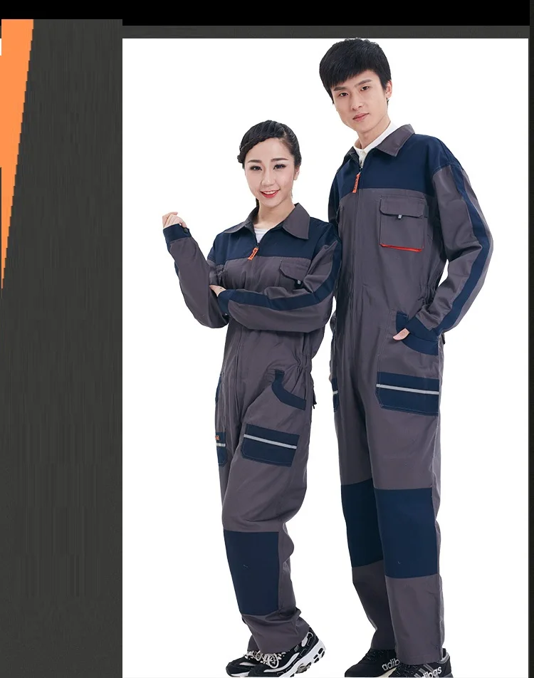 Mono de trabajo uniforme Unisex monos de trabajo traje de soldadura Auto reparadores de automóviles taller mecánico trabajador ropa pantalones