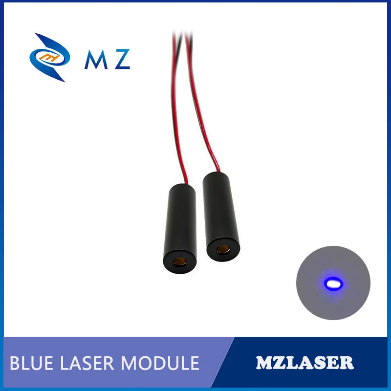 المدمجة البسيطة الأزرق نقطة ليزر ديود وحدة 450nm 10 ميجا واط 3 فولت عدسة زجاجية الصناعية الصف بقعة ليزر ديود الساخن بيع