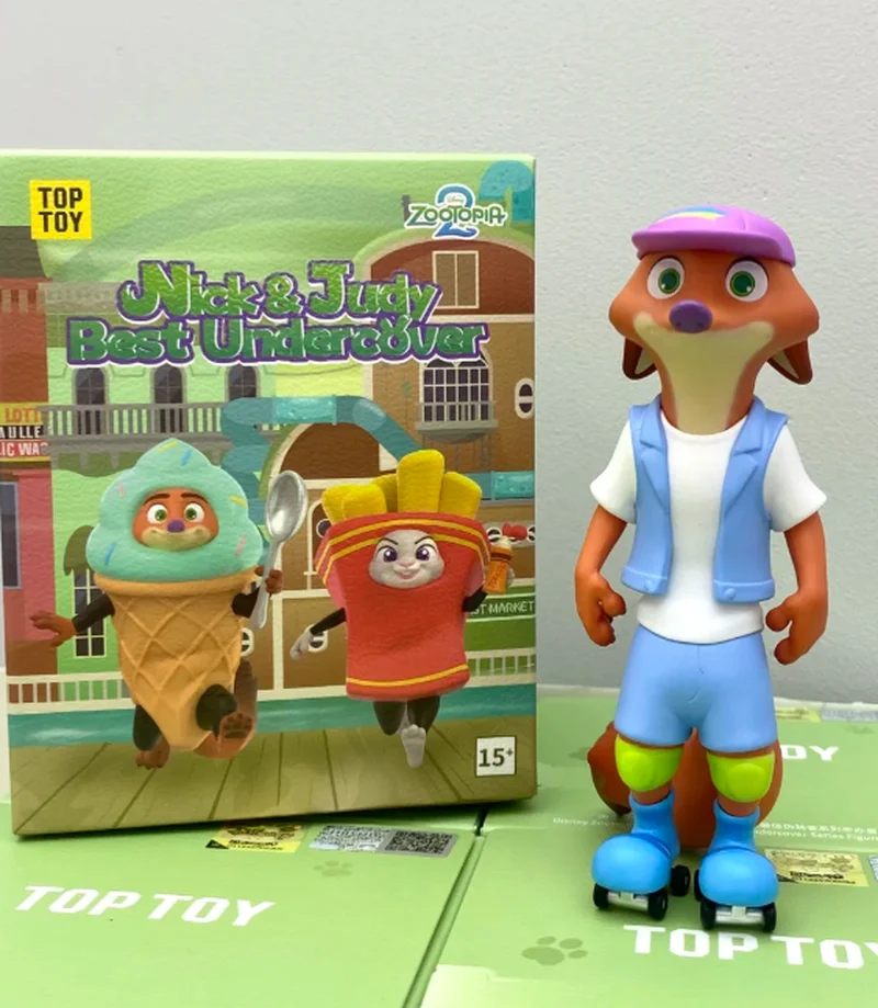 Disney Zootopia Judy e Nick: Migliori personaggi da collezione in blind box, ciondoli per zaino alla moda, oggetti da collezione, regali a sorpresa