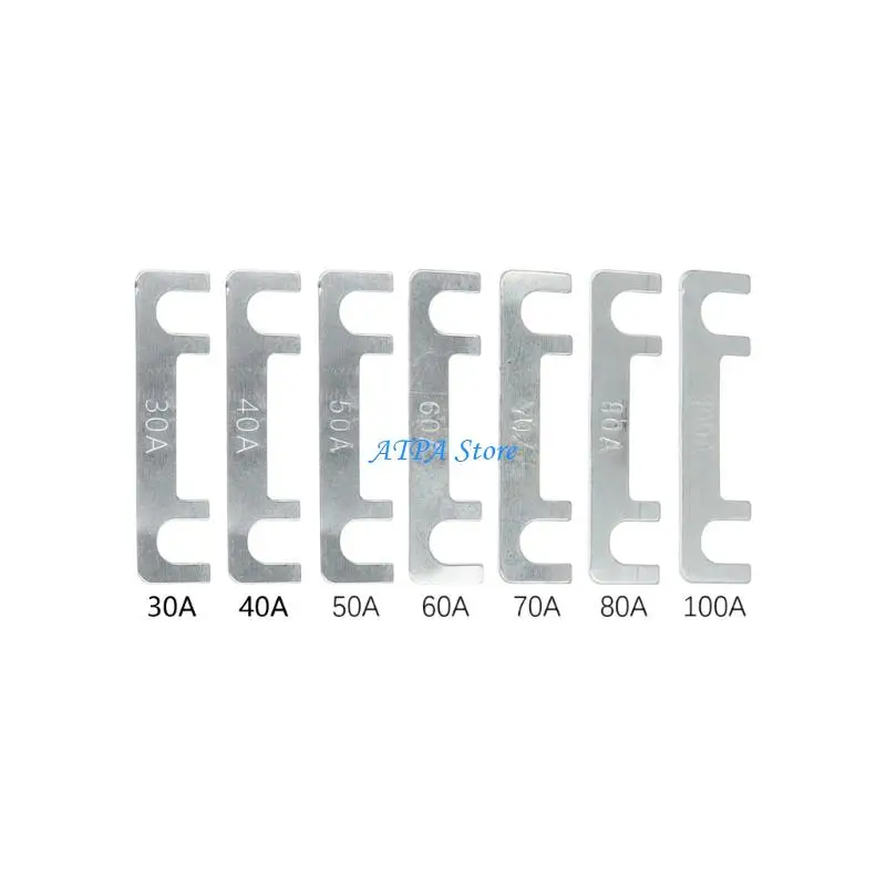 

U13C Premium Zinc Alloy Vehicle Flat Fuses Flat Fuses Strips For Overcurrent In Auto Electrical Systems