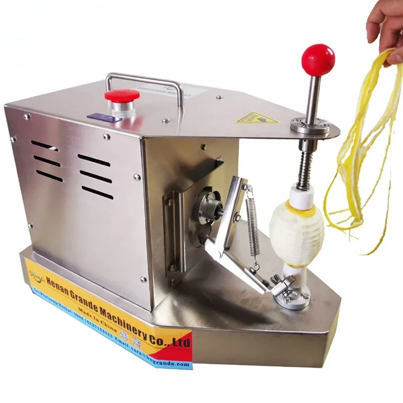 for Supply Desktop Commercial Small Lemon Peeling Machine Citrus Fruit Orange/Apple/Kiwifruit Fruit Skin Removing Machine