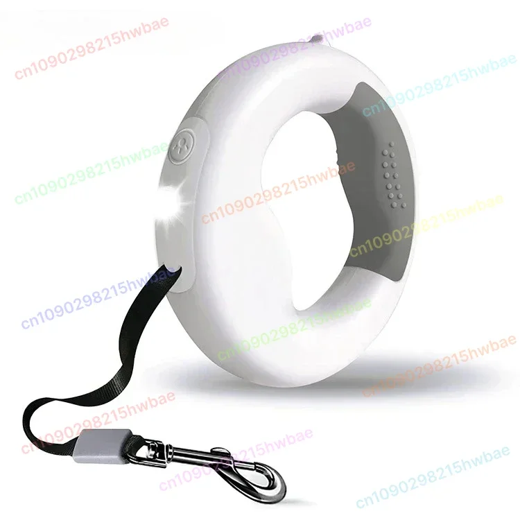 

Retractable Dog Leash 3M LED Light Non-Slip Handle for Small Medium Dogs Outdoor Walking Night Safety Portable Pet Lead