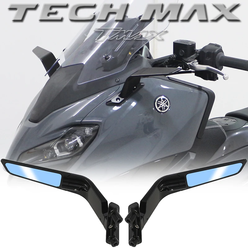 For YAMAHA TECH MAX TMAX 560 2022 2023 2024 TMAX560 Motorcycle Rearview Mirror Adjustable Winglet Mirror Accessories