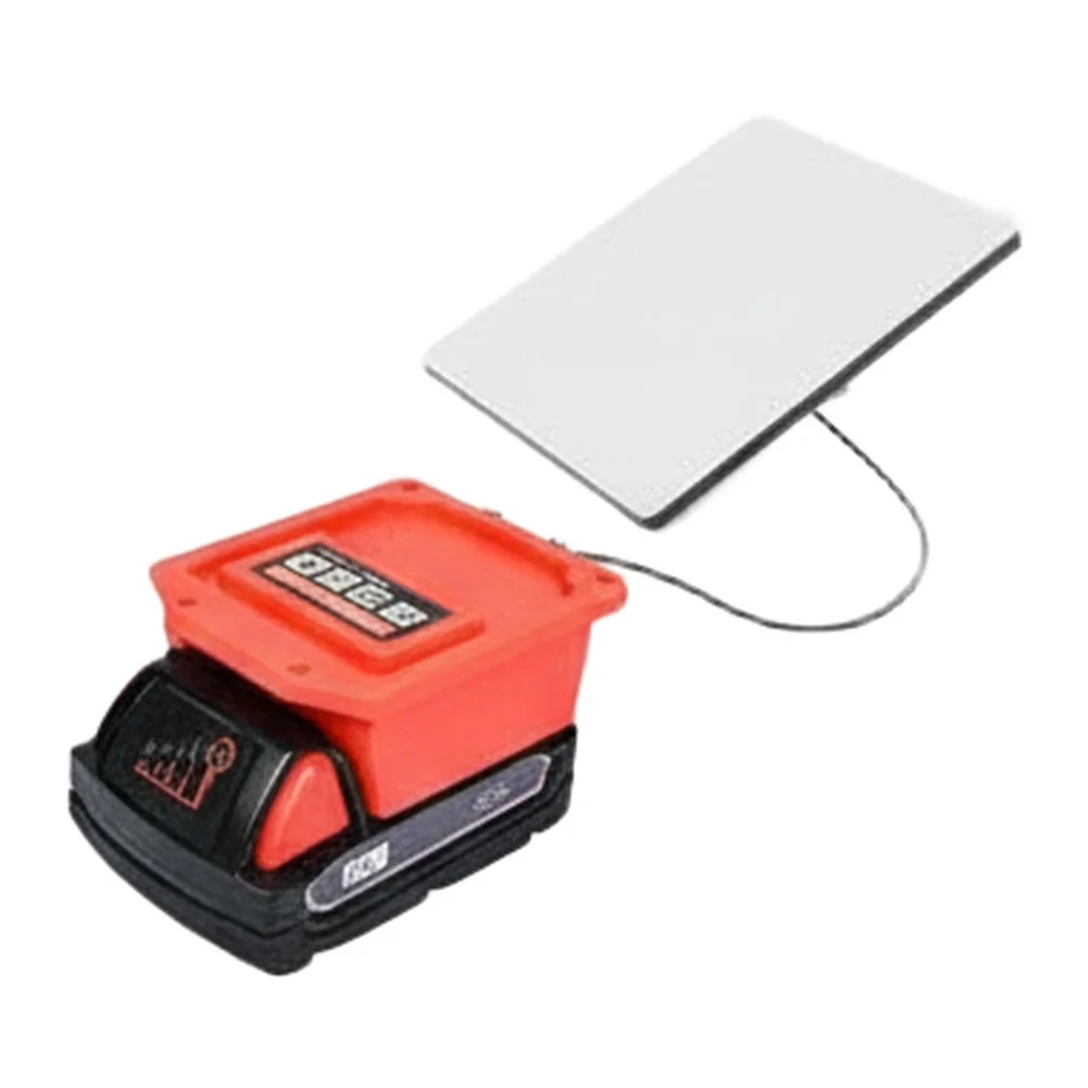 

Battery Adapter Converter Compatible with 1820V Car Batteries External Charger Socket Interface Compact Design for Outdoor Use