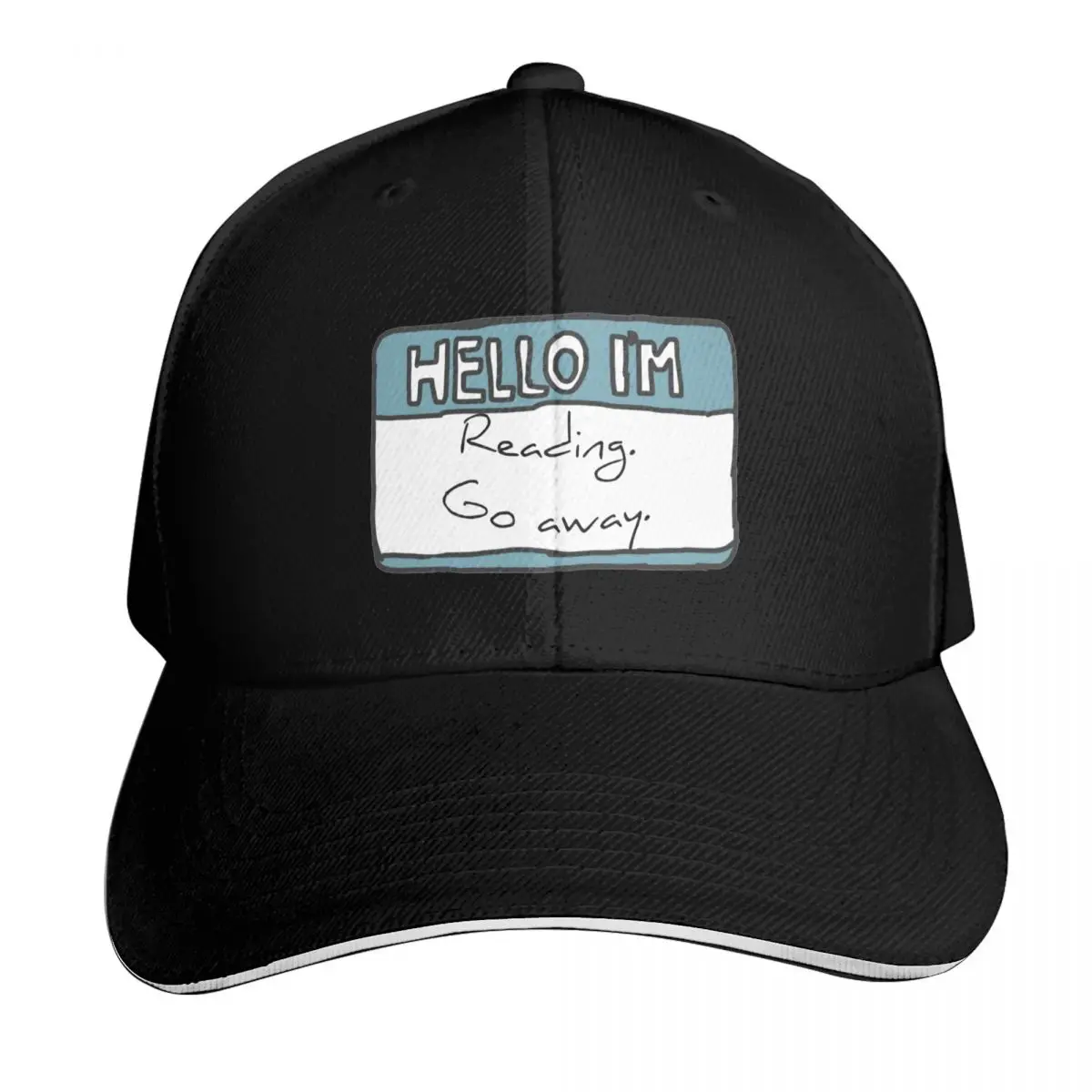 Hello I'm Reading Baseball Cap Unisex for Men Women Outdoor Golf Running Hiking Summer Beach Travel