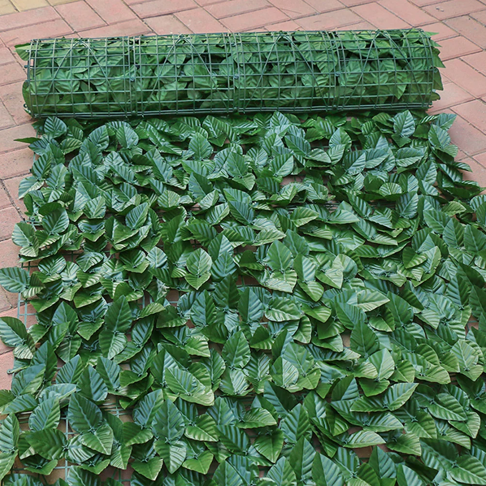 

Artificial Green Leaf Fence Simulation Plant Decor Outdoor Silk Flower Dill Lattice Balcony Garden Yard High Fidelity Beautiful