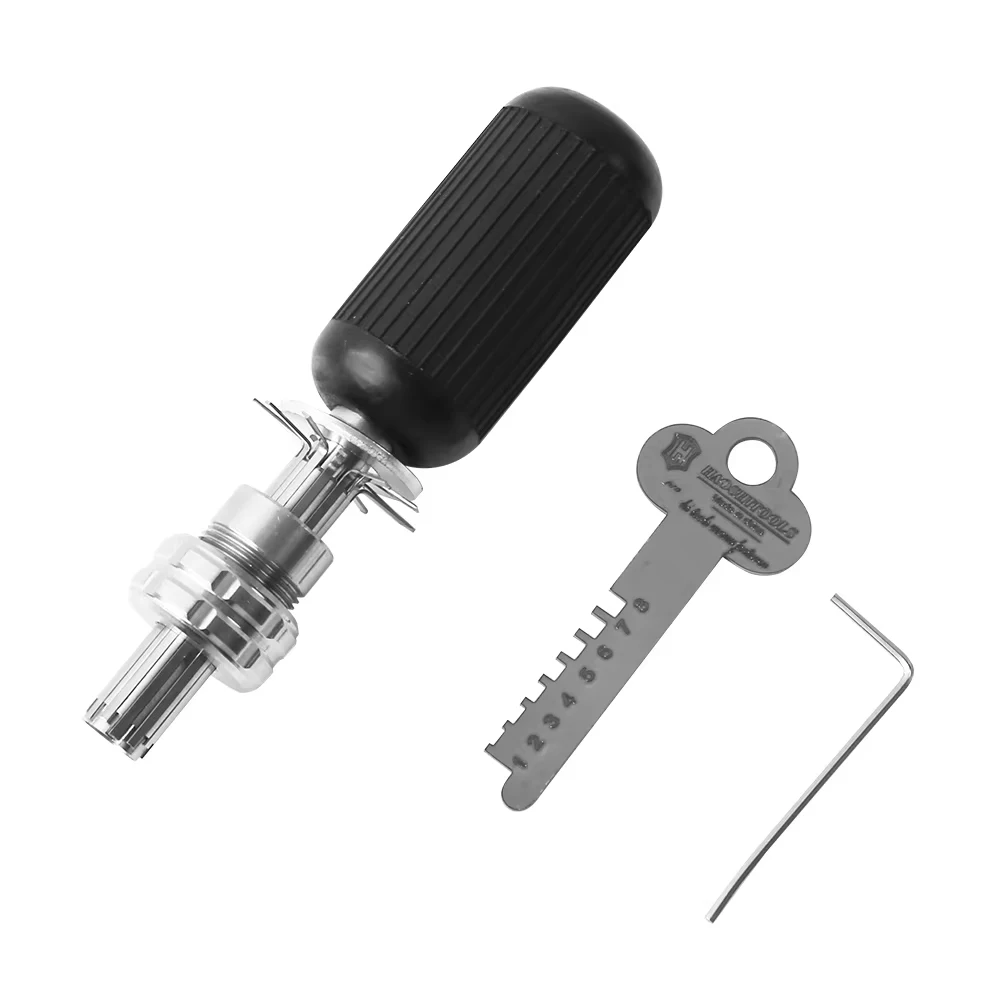 Stainless Steel 8 10Pin Advanced Tubular Lock Picks Tool Hardware Tools Professional Locksmith Supplies Repair Tools