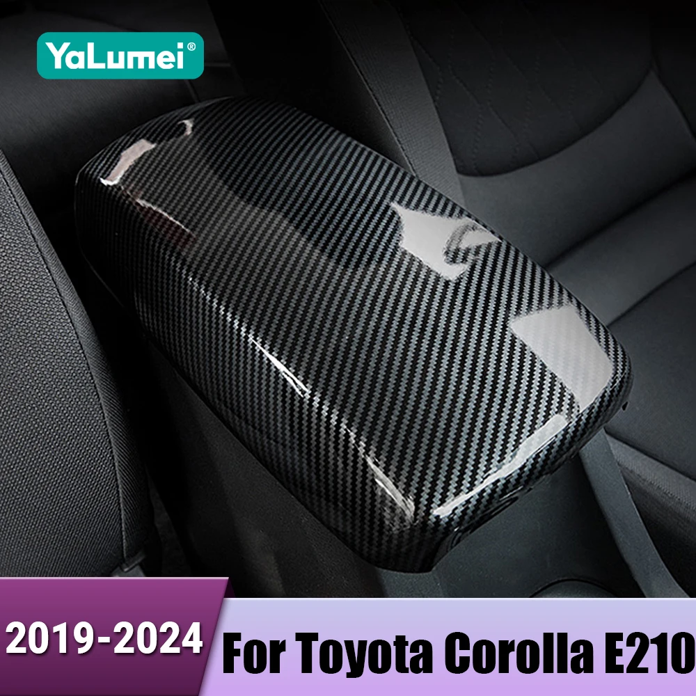 Auto Mittelkonsole Armlehne Box Abdeckung Schutz Trim Für Toyota Corolla E210 2019 2020 2021 2022 2023 2024 Hybrid Zubehör