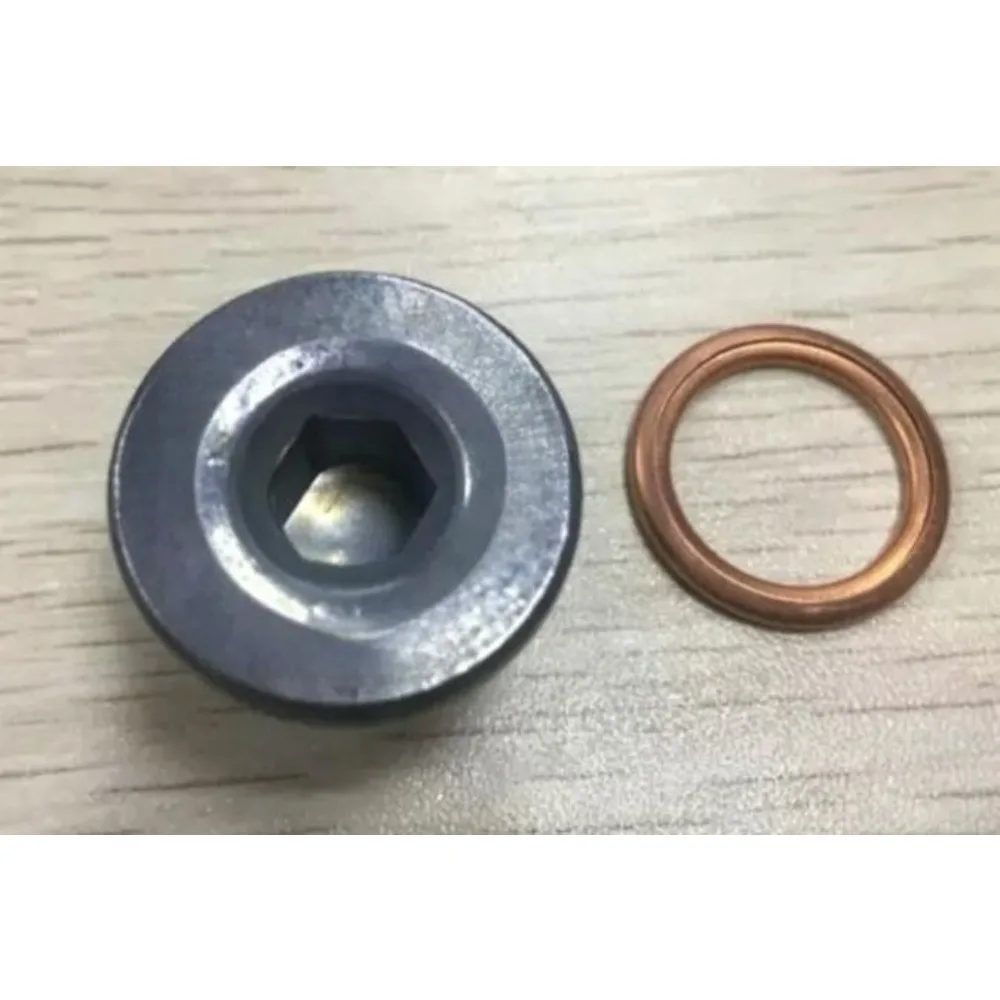 For Mercedes Benz for Smart 453 Auto Engine Oil Pan Drain Plug Screw Seal Washer Replacement Parts Brand New