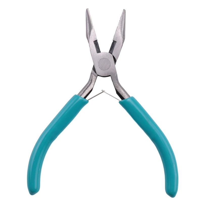 5 Pcs Jewelry Pliers Set,Include Needle Nose Pliers/Round Nose Pliers/Chain Nose Pliers/Bent Nose Pliers/Zipper Pliers