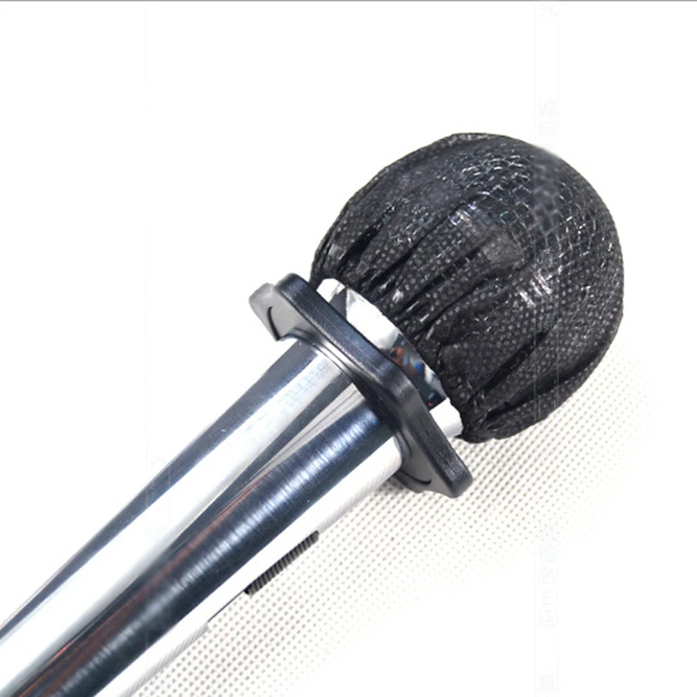 

66 Pcs Non woven Microphone Covers for Karaoke Red Suitable KTV Dance Conference Interview Stage Performance Moisture Protection