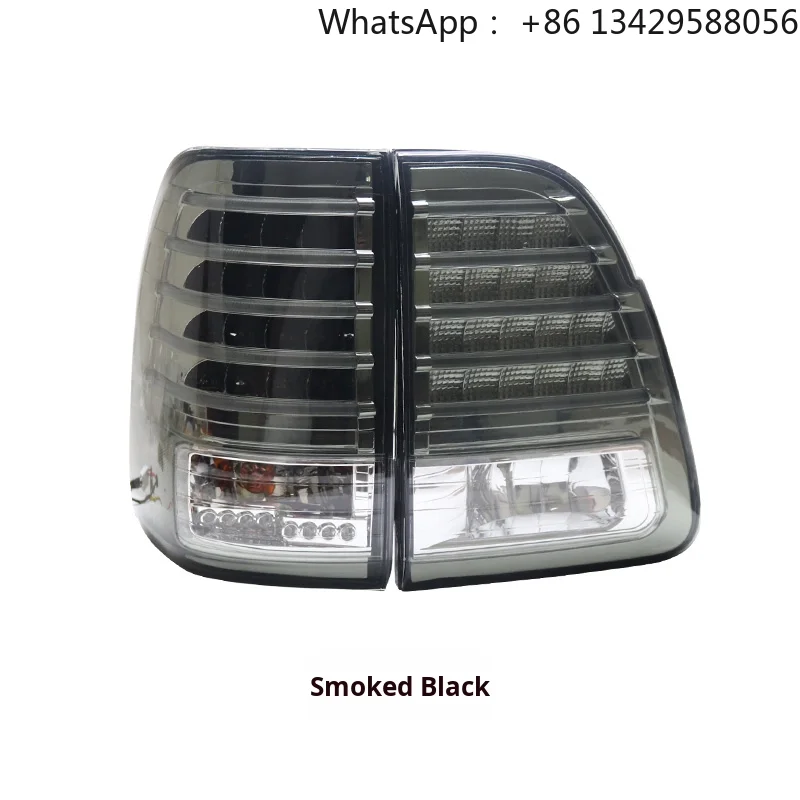 

For Toyota 98-07 Land Cruiser LC100 Tail Light Assembly Modified LED Driving for 4500 4700 ABS Material Red Waterproof New Used