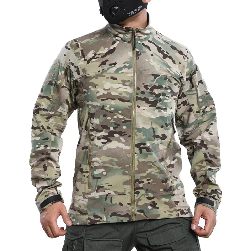 Tactical Tom Light Cavalry 2nd Generation Jacket American Outdoor Tactical Jacket Spring and Autumn Orange Leather Jacket