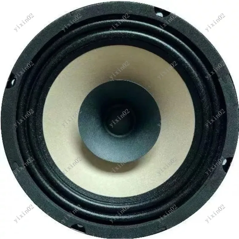 6.5 Inch Hi-Fi Full Range Speaker Paper Cone Cloth Edge High Pitch Cup for Audiophile