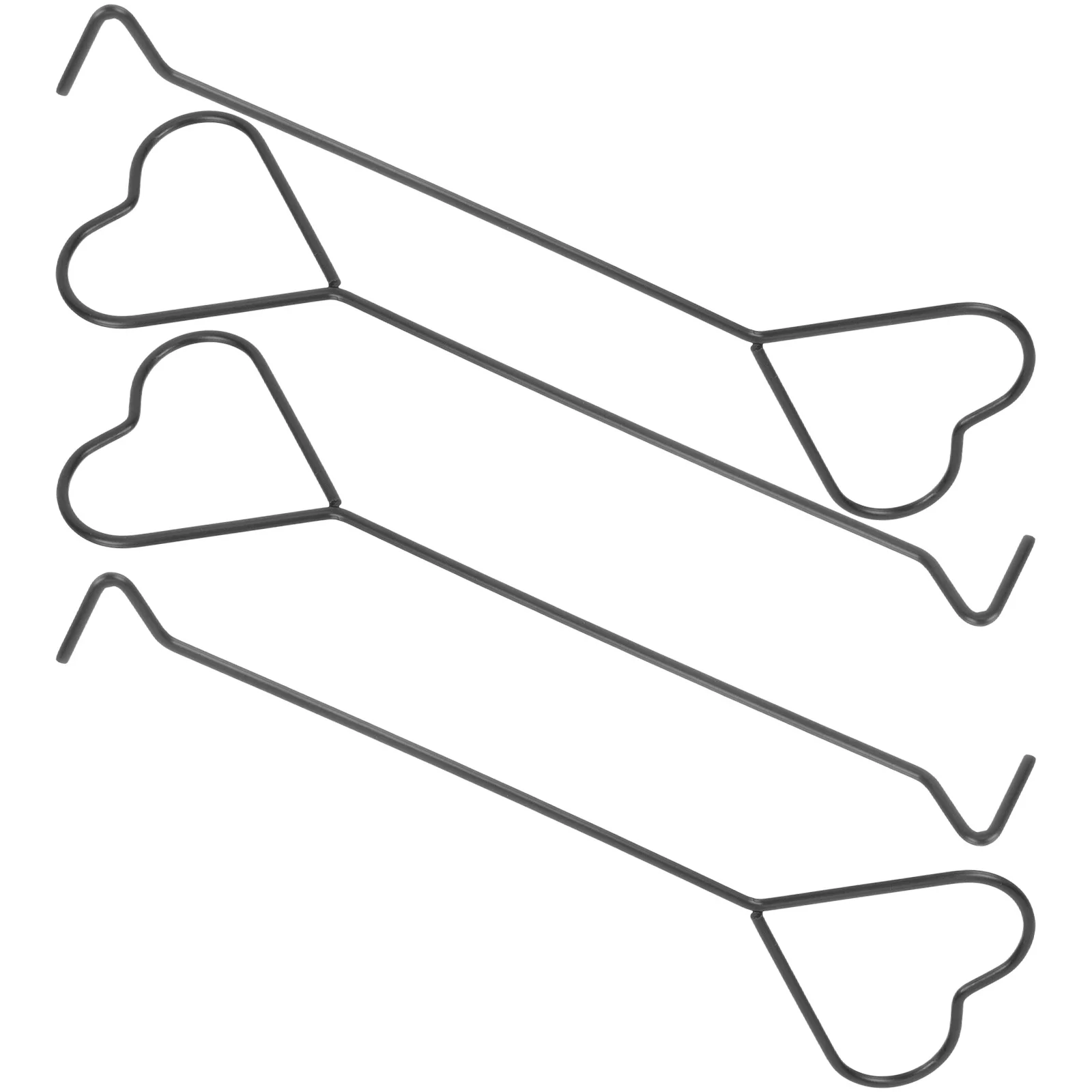 

4Pcs Wick Dipper Iron Heart Handle Wick Dipper for Thin Candles 1Cm Diameter Aromatherapy Extinguisher Home