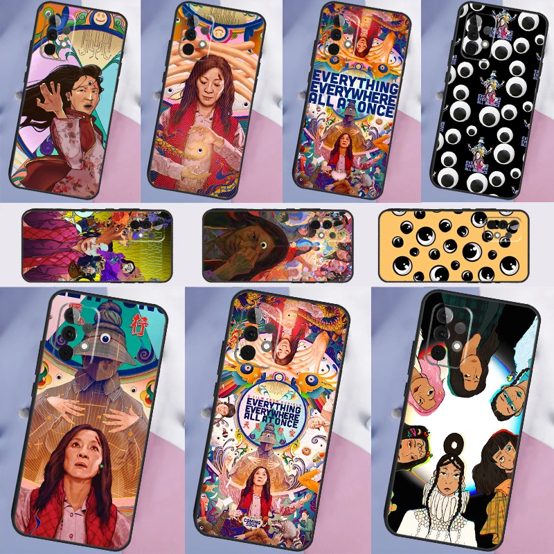 Everything Everywhere All at Once Fundas For Samsung Galaxy A54 A34 A14 A52 A32 A22 A12 A13 A23 A33 A53 A73 A51 A71 Case