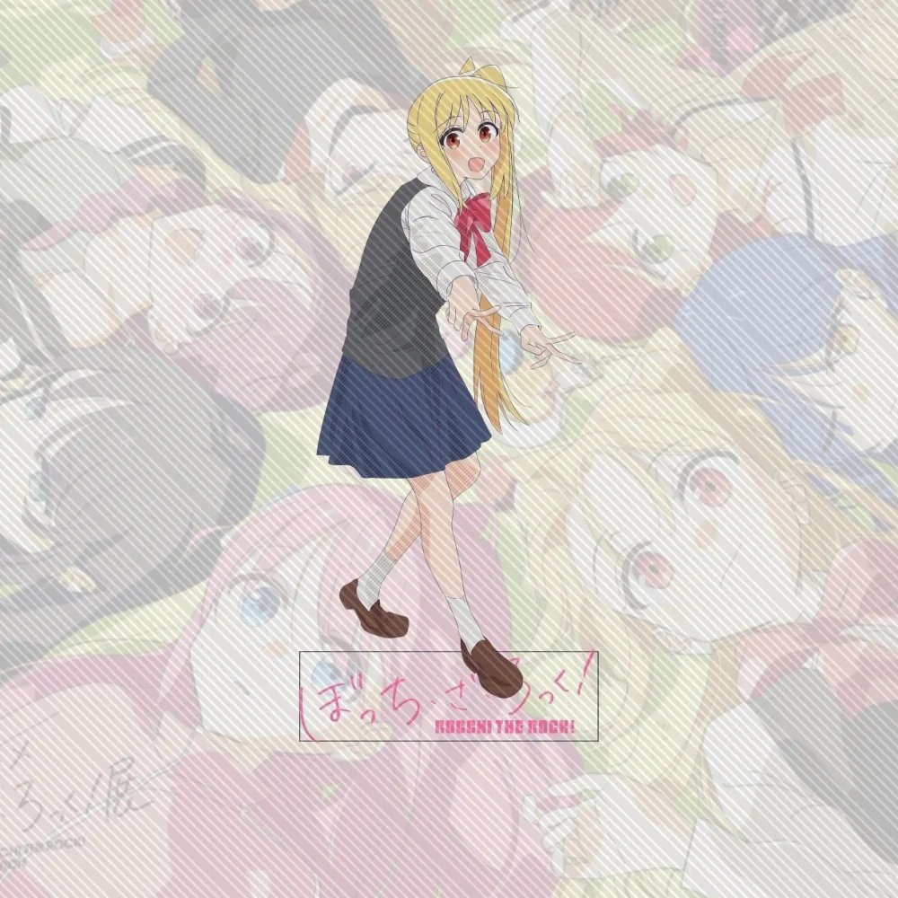 15 سنتيمتر أنيمي BOCCHI الصخور الاكريليك حامل نموذج Hidori Ijichi Nijika Yamada Ryo Ikuyo المشجعين جمع الديكور #5