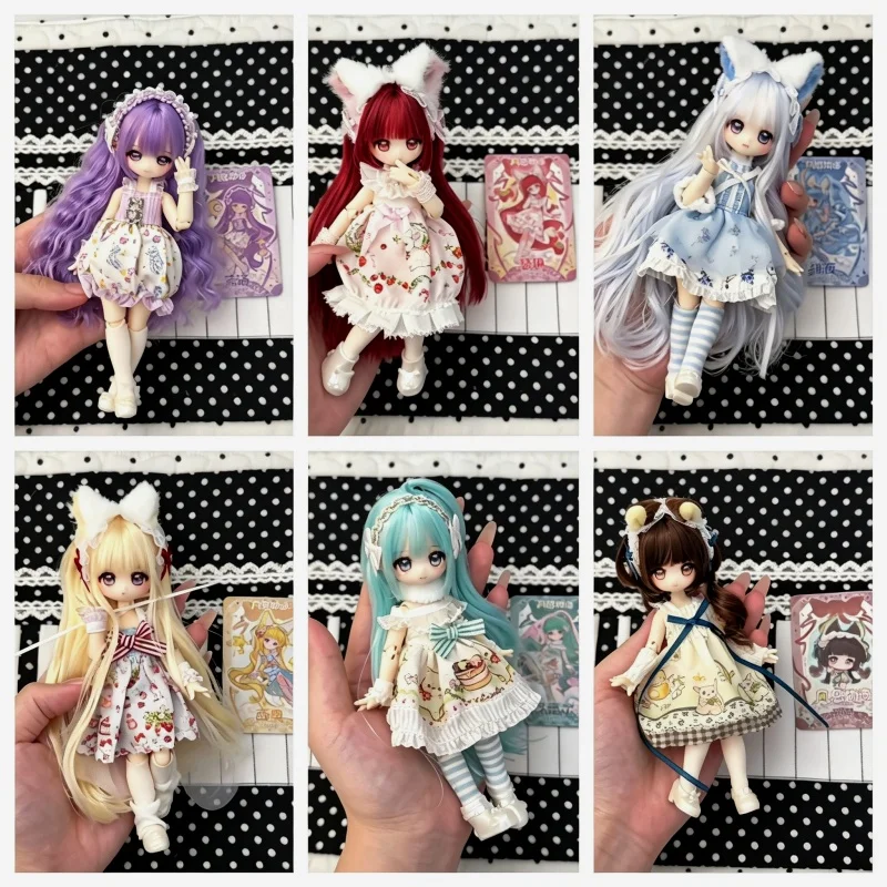 Items Inedible Dolls STILLWIND MYTH Series 1/12 Rooted Hair BJD Blind Box Action Figure Doll Desk Decor Ornament Surprise Gift